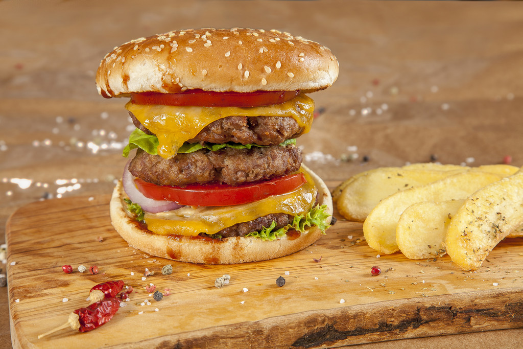 American burger